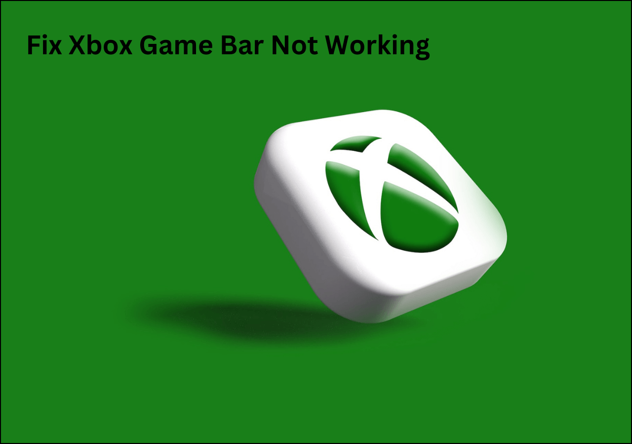 la barre de jeu Xbox ne fonctionne pas